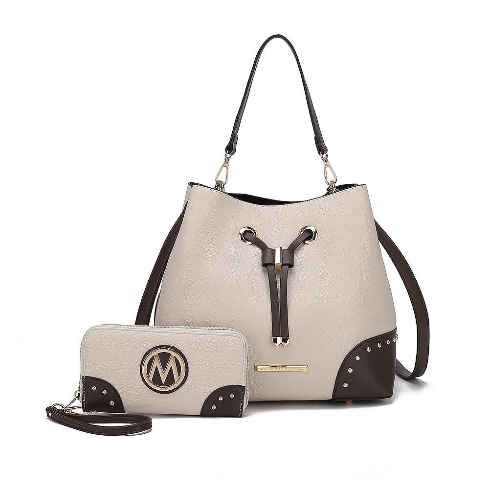 Сумка-мешок Candice Color Block из коллекции MKF и кошелек в тон MKF Collection, цвет Ivory Brown
Сумка-мешок Candice Color Block из коллекции MKF и кошелек в тон MKF Collection, цвет Ivory Brown