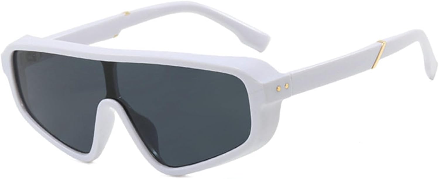 Винтажные панк-солнцезащитные очки Willochra квадратной формы для мужчин и женщин, модные солнцезащитные очки с плоской верхней частью, ретро-очки черного цвета, White
Винтажные панк-солнцезащитные очки Willochra квадратной формы для мужчин и женщин, модные солнцезащитные очки с плоской верхней частью, ретро-очки черного цвета, White