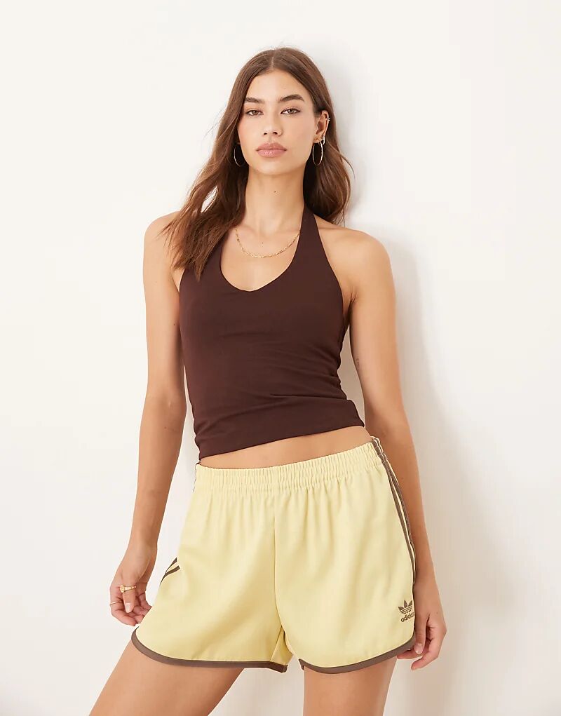 Cotton On Кофта-халтер на все дни с V-образным вырезом, коричневого цвета 
Cotton On Кофта-халтер на все дни с V-образным вырезом, коричневого цвета