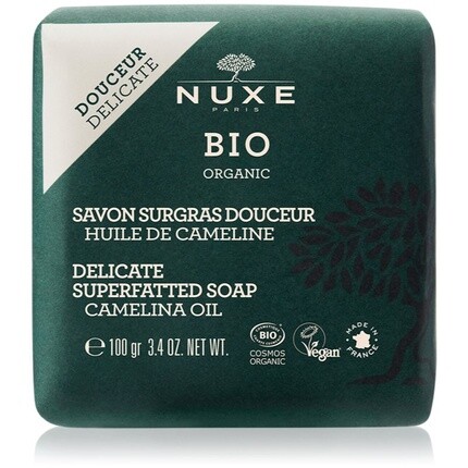 Мыло Nuxe Bio Деликатное сверхжирное 100г
Мыло Nuxe Bio Деликатное сверхжирное 100г
