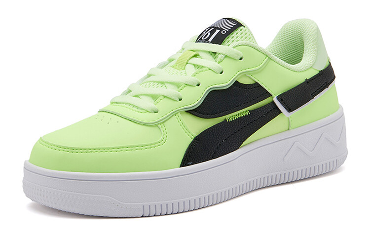 Кеды, скейтборд обувь женская низкая неоново-зеленый/черный/белый 361°
Кеды, скейтборд обувь женская низкая неоново-зеленый/черный/белый 361°