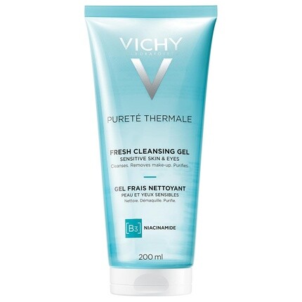 Vichy Purete Thermale Очищающий гель для умывания для лица, 6,7 унции
Vichy Purete Thermale Очищающий гель для умывания для лица, 6,7 унции