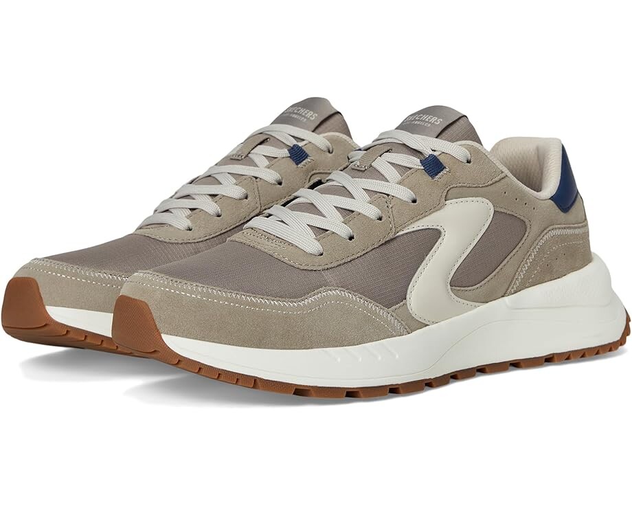 Кроссовки SKECHERS Fury, серо-коричневый 
Кроссовки SKECHERS Fury, серо-коричневый