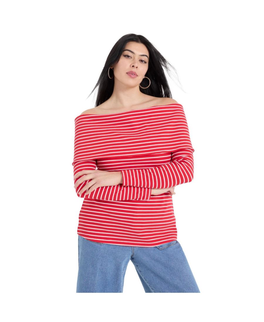 Женский топ с длинными рукавами и открытыми плечами June + Vie June & Vie, Stripe
Женский топ с длинными рукавами и открытыми плечами June + Vie June & Vie, Stripe