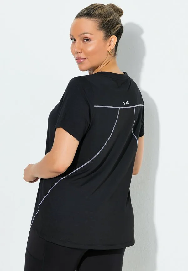 Быстросохнущая базовая футболка Ulla Popken, Black, Черный, Быстросохнущая базовая футболка Ulla Popken, Black
Быстросохнущая базовая футболка Ulla Popken, Black, Черный, Быстросохнущая базовая футболка Ulla Popken, Black