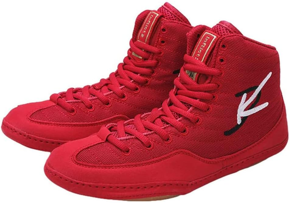 Боксерские кроссовки WJFGGXHK для мужчин, высокие борцовские кроссовки, боксерские ботинки, дышащие тренировочные кроссовки для тхэквондо, красный
Боксерские кроссовки WJFGGXHK для мужчин, высокие борцовские кроссовки, боксерские ботинки, дышащие тренировочные кроссовки для тхэквондо, красный