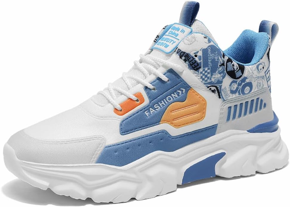 Мужские высокие кроссовки VAXAV для бега по дороге, скейтборда, прогулок и вождения, светло-голубой
Мужские высокие кроссовки VAXAV для бега по дороге, скейтборда, прогулок и вождения, светло-голубой