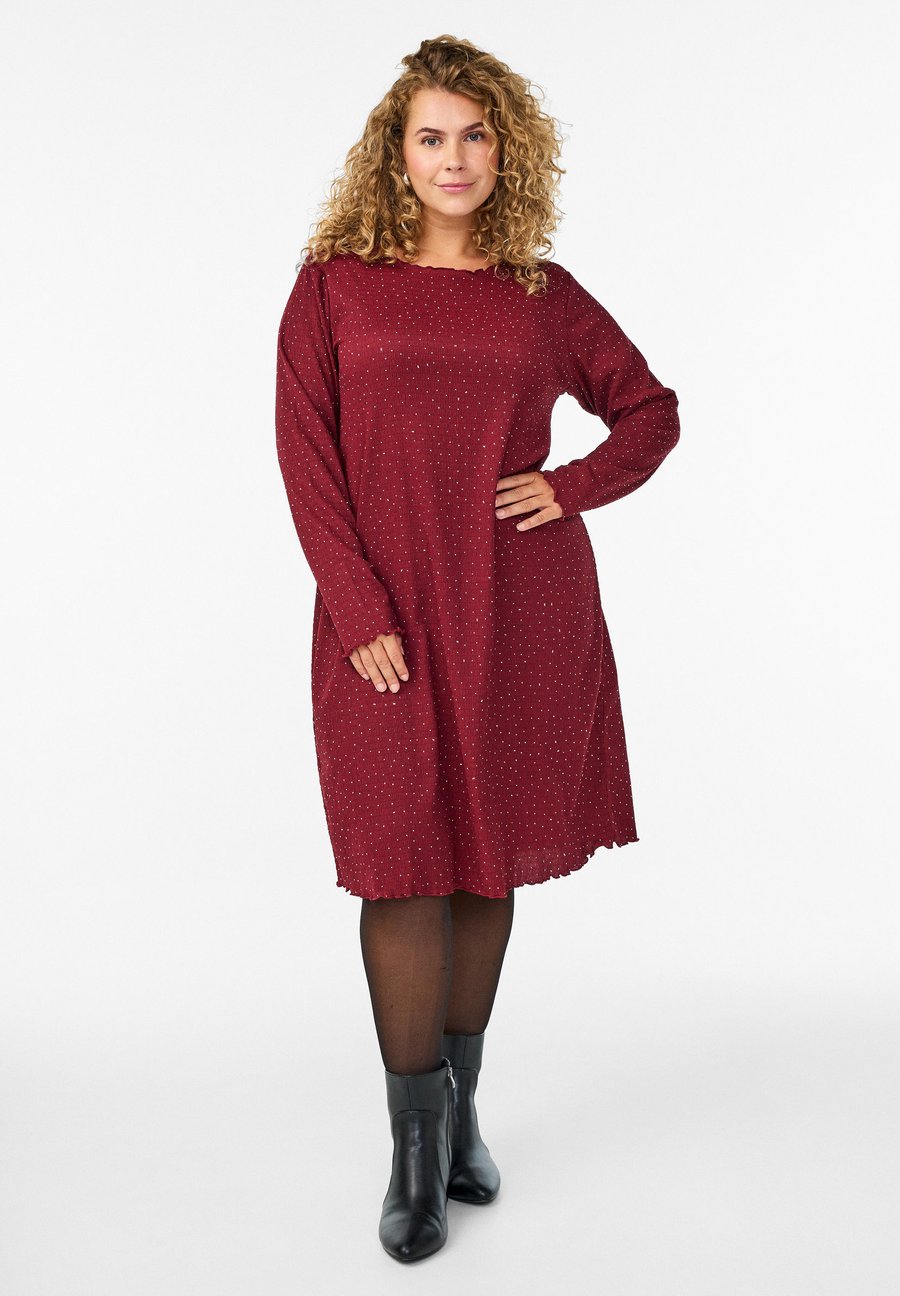 Платье Zizzi MIT STRASSSTEINEN UND BOGENKANTEN, Cabernet/Bordeaux
Платье Zizzi MIT STRASSSTEINEN UND BOGENKANTEN, Cabernet/Bordeaux