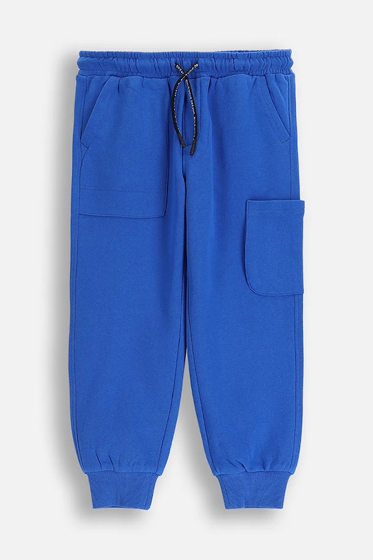 Детские хлопковые спортивные штаны Coccodrillo, синий
Детские хлопковые спортивные штаны Coccodrillo, синий