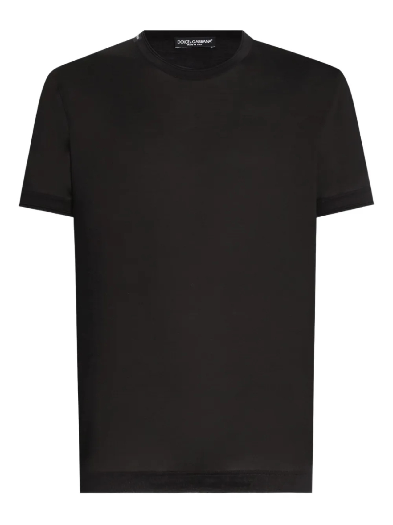 Dolce & Gabbana шелковая футболка, черный 
Dolce & Gabbana шелковая футболка, черный