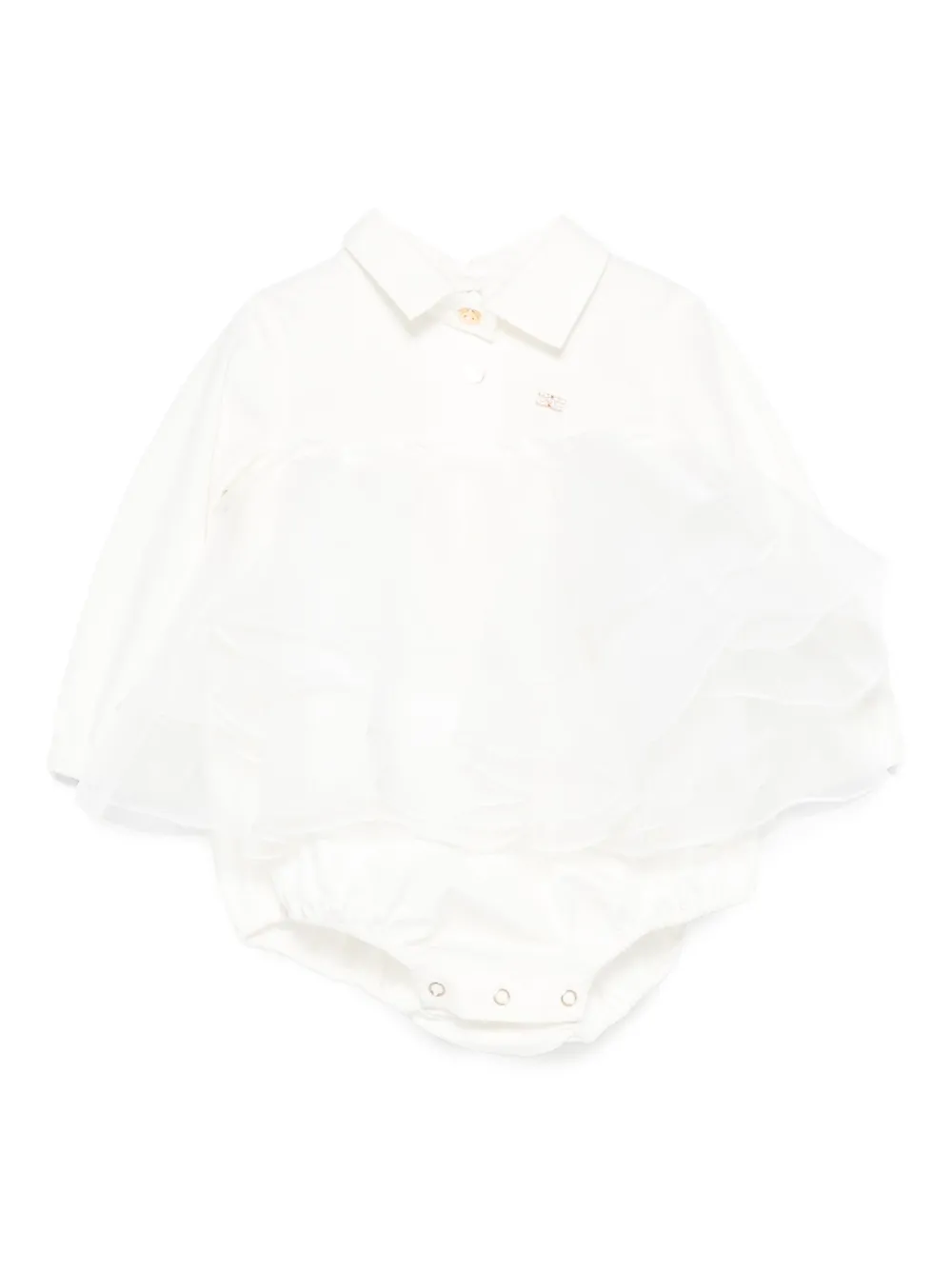 Боди с логотипом Elisabetta Franchi La Mia Bambina, белый
Боди с логотипом Elisabetta Franchi La Mia Bambina, белый