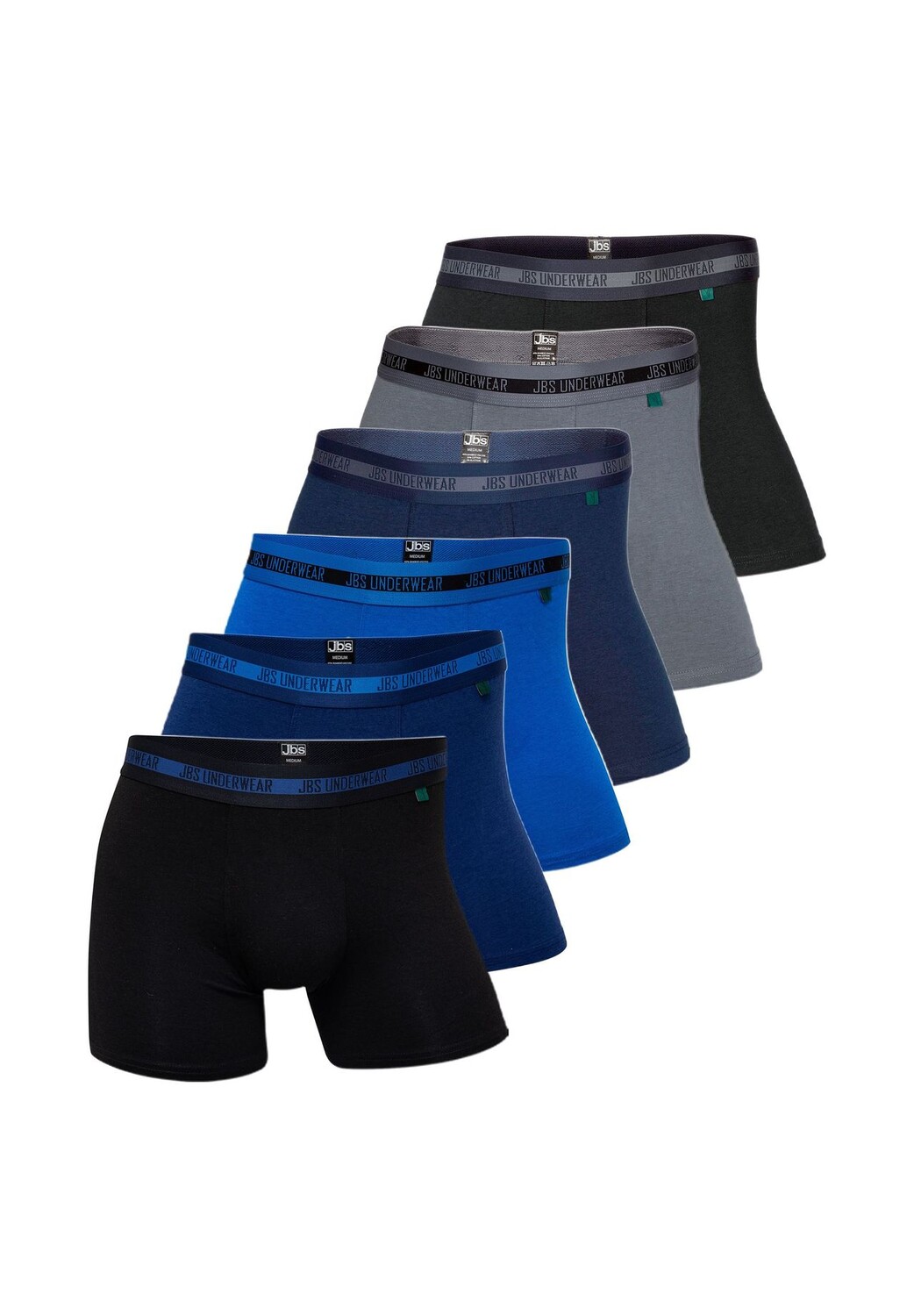 Длинные шорты/брюки, комплект из 6 бамбуковых штанов jbs, цвет Blau Grau Schwarz
Длинные шорты/брюки, комплект из 6 бамбуковых штанов jbs, цвет Blau Grau Schwarz