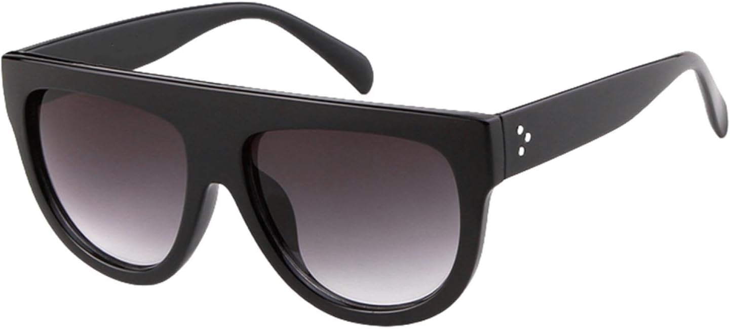 Солнцезащитные очки в винтажной оправе с плоским верхом, черепаховой расцветкой, градиентными заклепками, ретро, большие оправы, защита от УФ-излучения «кошачий глаз» WNCKSQ, C8
Солнцезащитные очки в винтажной оправе с плоским верхом, черепаховой расцветкой, градиентными заклепками, ретро, большие оправы, защита от УФ-излучения «кошачий глаз» WNCKSQ, C8