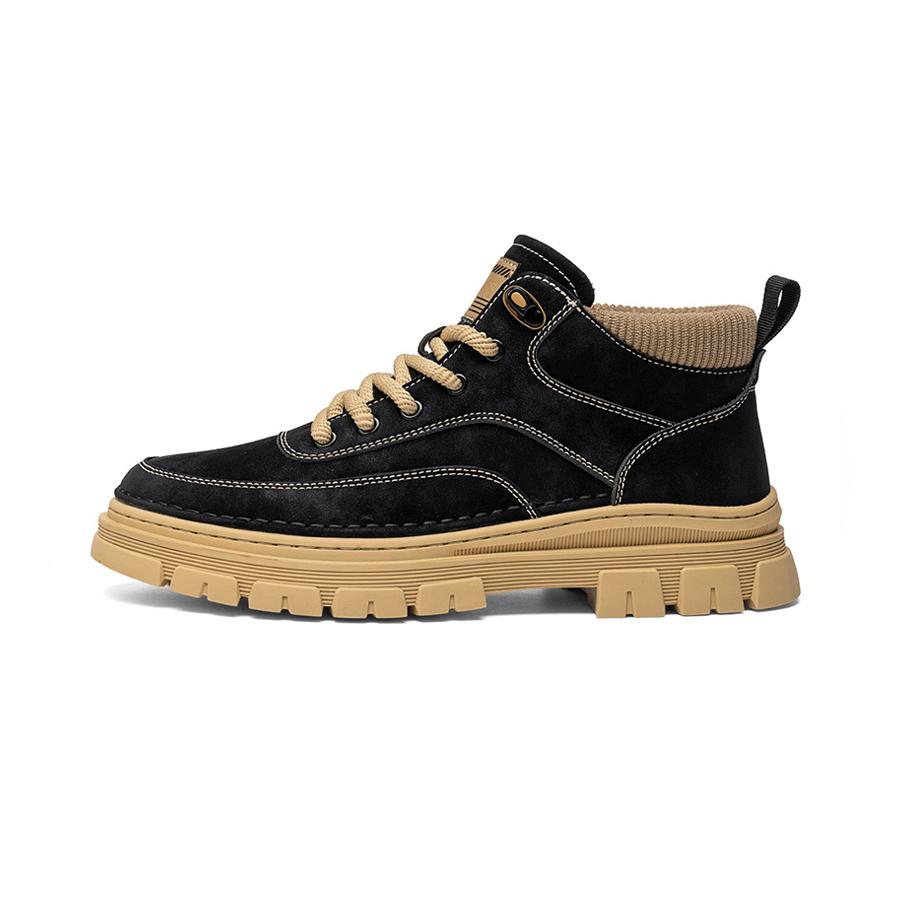 KYMOOU Черные мужские ботинки Мартин до щиколотки, цвет Black
KYMOOU Черные мужские ботинки Мартин до щиколотки, цвет Black