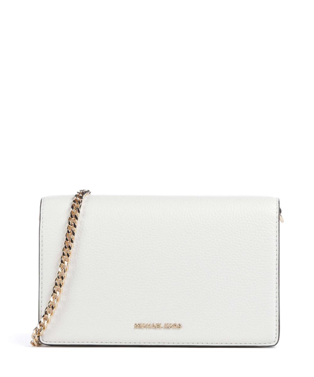 Jet Set сумка через плечо среднего размера из зернистой коровьей кожи Michael Kors, белый
Jet Set сумка через плечо среднего размера из зернистой коровьей кожи Michael Kors, белый
