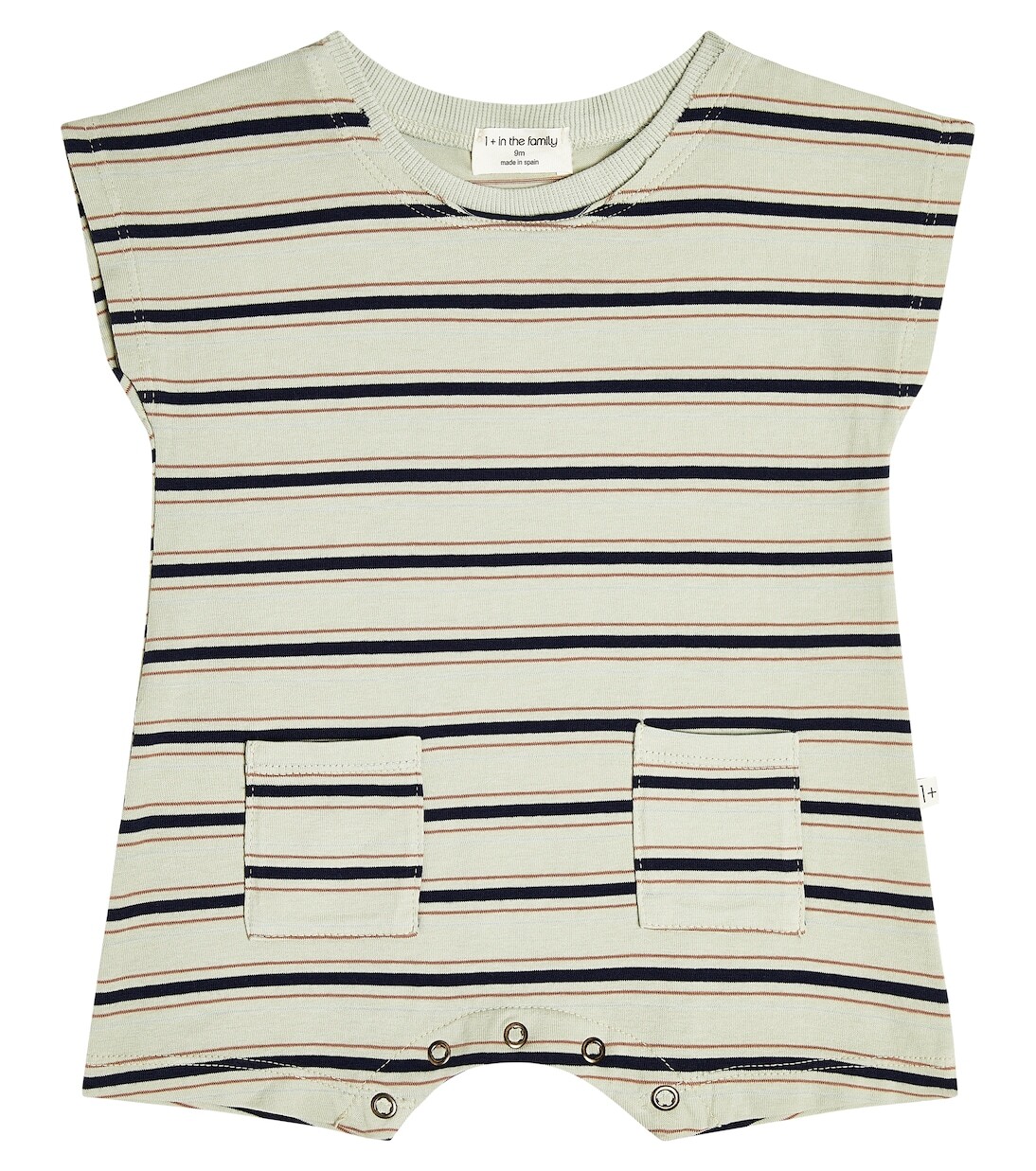 Полосатый комбинезон для малыша эрика 1 + In The Family, зеленый
Полосатый комбинезон для малыша эрика 1 + In The Family, зеленый