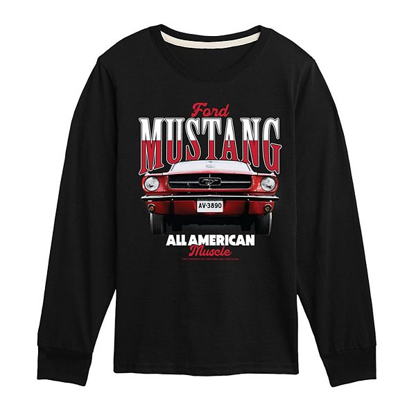 Футболка с длинным рукавом Ford Mustang All American Muscle для мальчиков 8-20 Licensed Character, Black
Футболка с длинным рукавом Ford Mustang All American Muscle для мальчиков 8-20 Licensed Character, Black