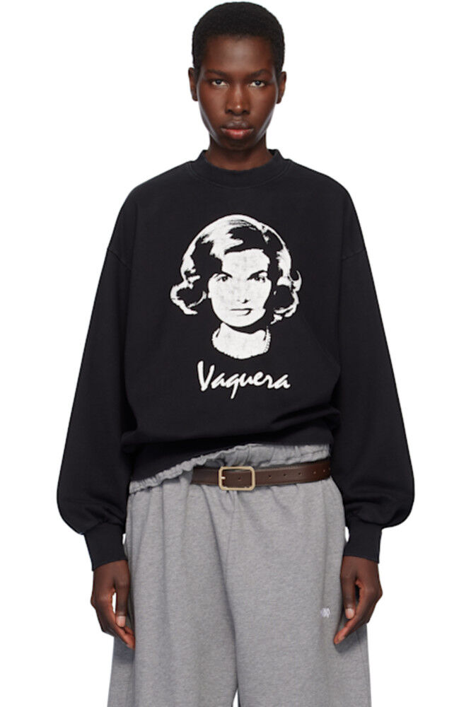 Черная графическая толстовка VAQUERA
Черная графическая толстовка VAQUERA
