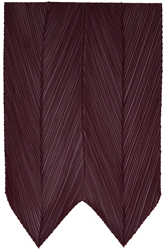 Pleats Please Issey Miyake Бордовый шарф января
Pleats Please Issey Miyake Бордовый шарф января