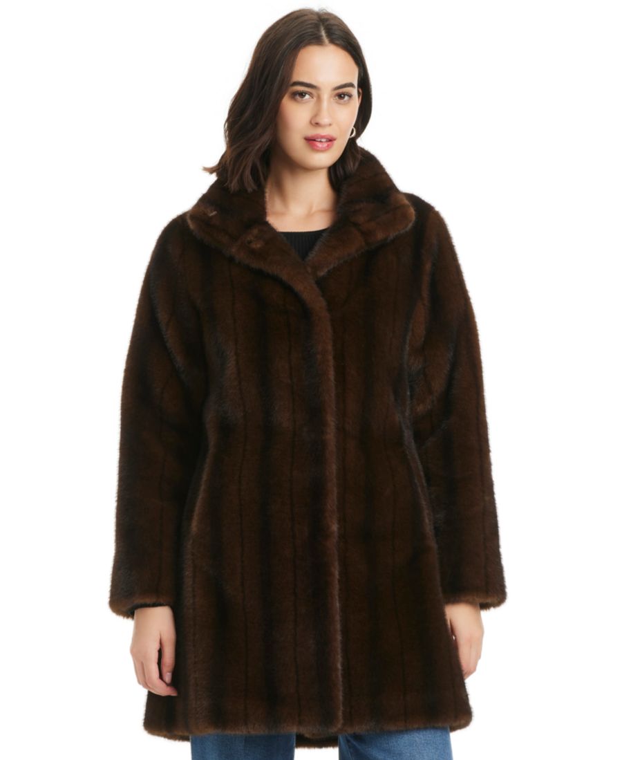 Женское пальто с воротником из искусственного меха, размеры P/XS-XXL Jones New York, Brown Stripe Mink
Женское пальто с воротником из искусственного меха, размеры P/XS-XXL Jones New York, Brown Stripe Mink