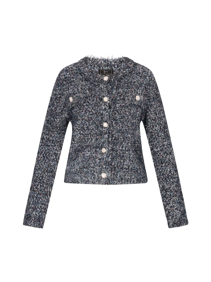 Женский кардиган черного цвета с разноцветными вставками faina
Женский кардиган черного цвета с разноцветными вставками faina