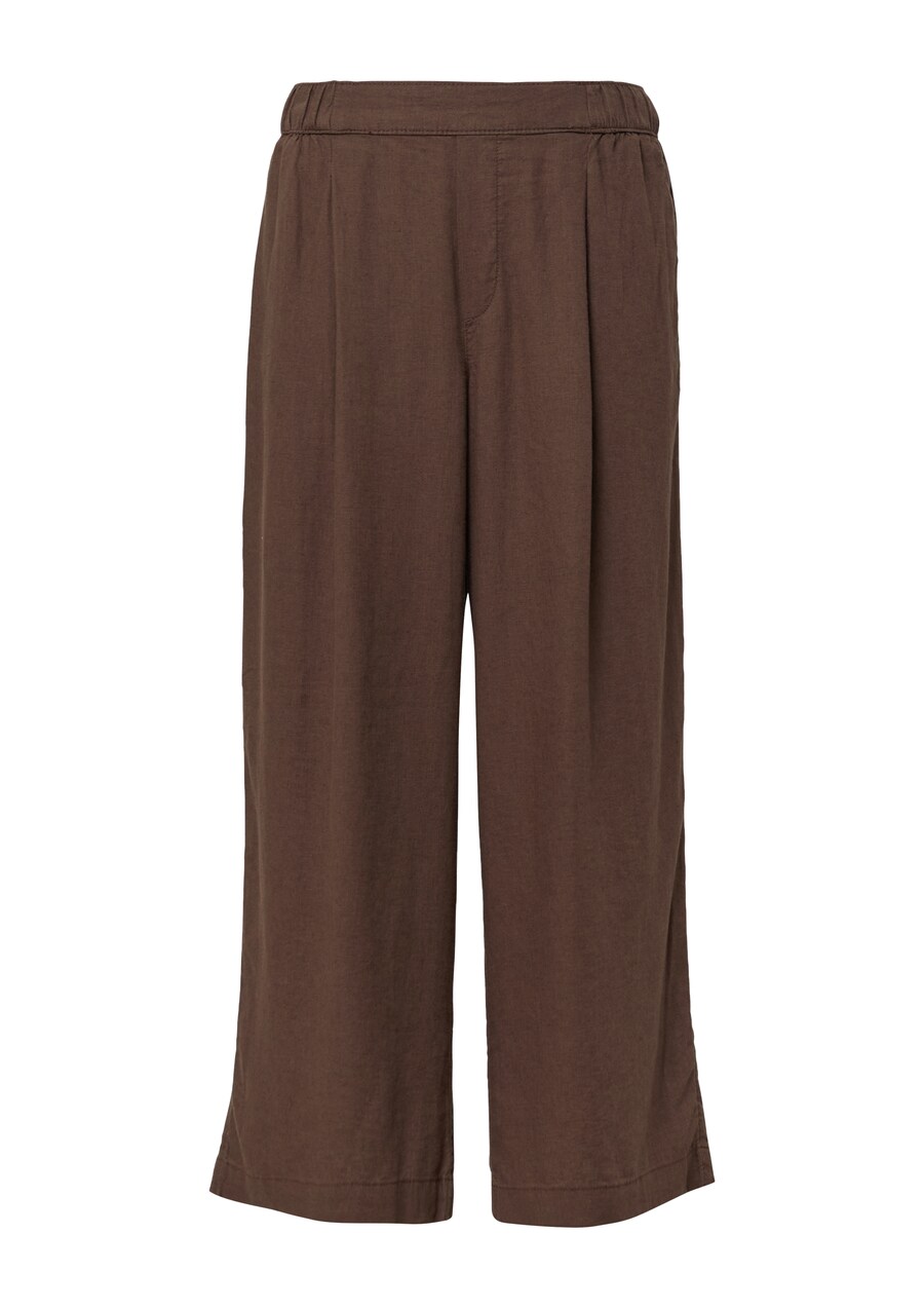 Широкие брюки со складками спереди s.Oliver, Dark brown
Широкие брюки со складками спереди s.Oliver, Dark brown