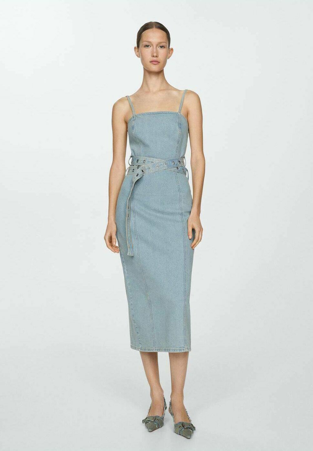 Платье из денима MARENA Mango, синий
Платье из денима MARENA Mango, синий