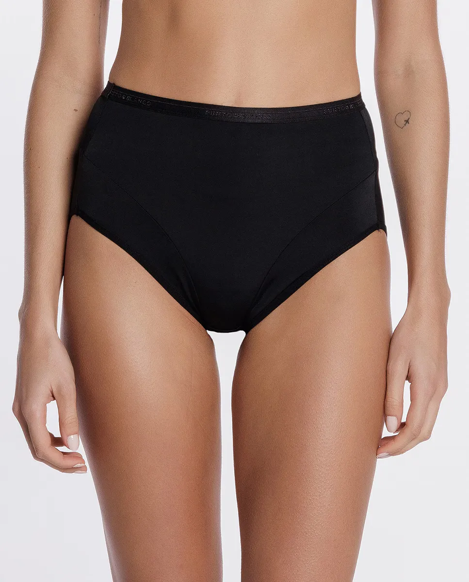 Комплект из двух трусиков из микрофибры Punto Blanco, черный 
Комплект из двух трусиков из микрофибры Punto Blanco, черный