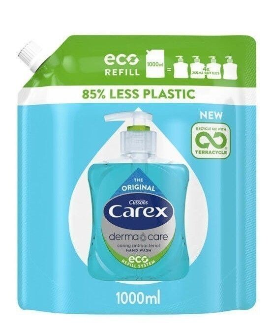 Carex Original жидкое мыло, 1000 ml
Carex Original жидкое мыло, 1000 ml