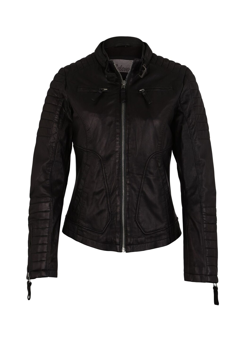 Кожаная куртка Nikosi на молнии 7eleven, черный
Кожаная куртка Nikosi на молнии 7eleven, черный