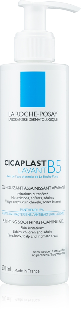 Очищающий успокаивающий пенящийся гель Cicaplast Lavant B5 La Roche-Posay, 200 мл
Очищающий успокаивающий пенящийся гель Cicaplast Lavant B5 La Roche-Posay, 200 мл