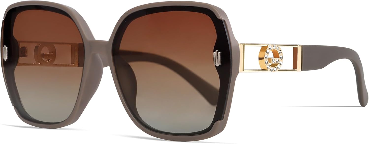 Солнцезащитные очки TYA в стиле ретро 70-х годов большого размера для женщин и мужчин, 2026 Модные квадратные большие солнцезащитные очки в винтажном дизайнерском стиле, Brown Frame-gradientbrown Lens
Солнцезащитные очки TYA в стиле ретро 70-х годов большого размера для женщин и мужчин, 2026 Модные квадратные большие солнцезащитные очки в винтажном дизайнерском стиле, Brown Frame-gradientbrown Lens