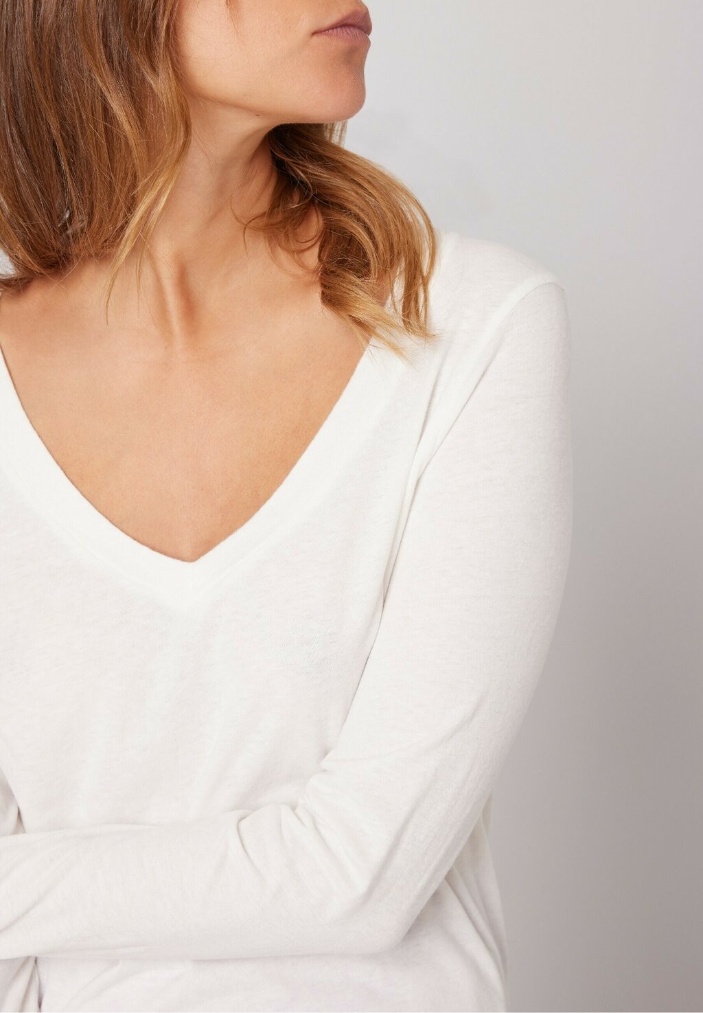 Топ с длинными рукавами GAMIPY American Vintage, белый
Топ с длинными рукавами GAMIPY American Vintage, белый