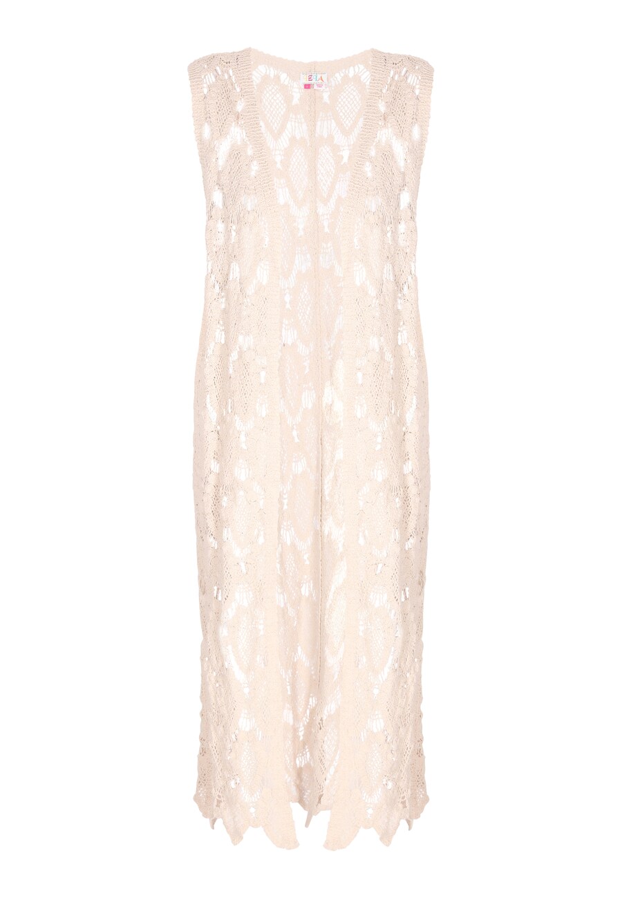 Вязаный жилет IZIA Boho, кремовый
Вязаный жилет IZIA Boho, кремовый