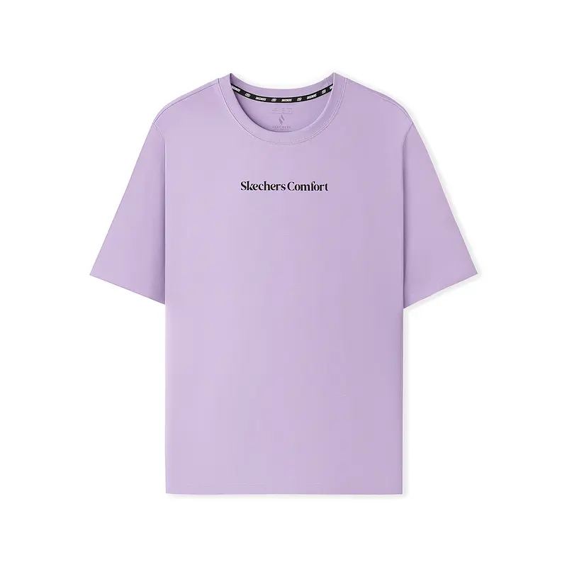 Skechers Спортивная футболка Unisex Lavender в стиле лайфстайл, быстросохнущая
Skechers Спортивная футболка Unisex Lavender в стиле лайфстайл, быстросохнущая