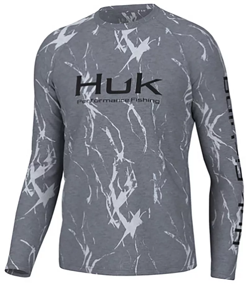 Мужская футболка HUK Pursuit с длинными рукавами из водорослей, цвет Volcanic Ash Heather
Мужская футболка HUK Pursuit с длинными рукавами из водорослей, цвет Volcanic Ash Heather