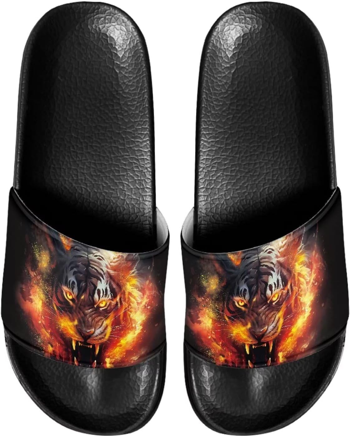 Мужские шлепанцы с нескользящей подошвой, для ванной, быстросохнущие, легкие, подходят для душа, пляжа и повседневной прогулки Ocwfudsx, Tiger Flame
Мужские шлепанцы с нескользящей подошвой, для ванной, быстросохнущие, легкие, подходят для душа, пляжа и повседневной прогулки Ocwfudsx, Tiger Flame