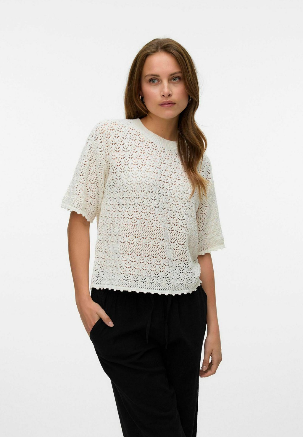 Базовая футболка VMMANILA Vero Moda, белый
Базовая футболка VMMANILA Vero Moda, белый