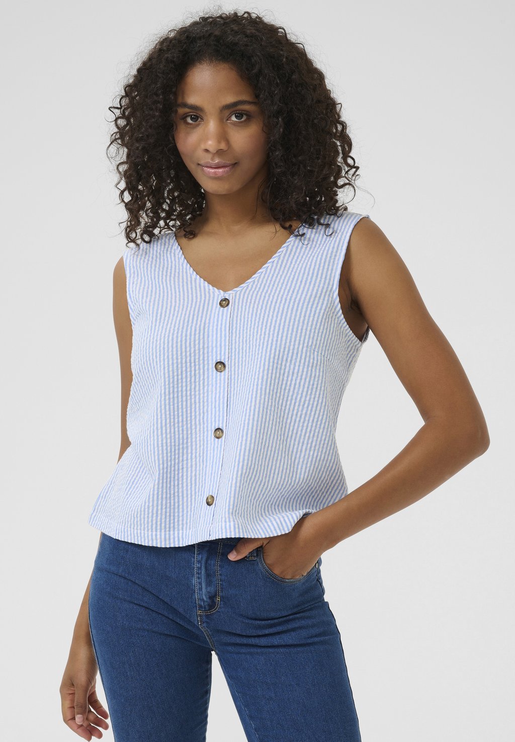 Топ KAELNA - Blouse Kaffe, кремовый
Топ KAELNA - Blouse Kaffe, кремовый