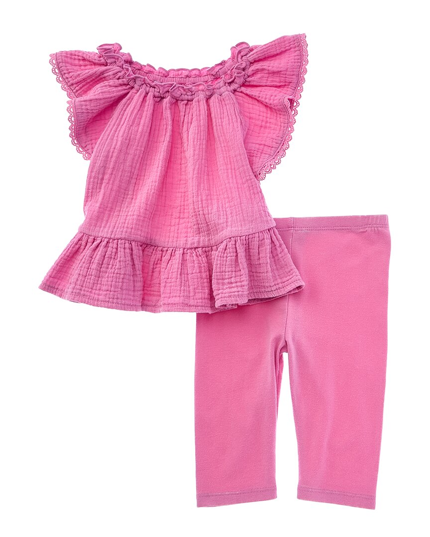 Великолепный комплект из 2 предметов: топ и леггинсы из солнечного газа Splendid, розовый
Великолепный комплект из 2 предметов: топ и леггинсы из солнечного газа Splendid, розовый