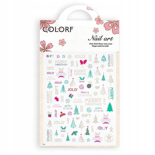 Тонкие самоклеящиеся новогодние наклейки для ногтей Colorf CY-024, AllePaznokcie
Тонкие самоклеящиеся новогодние наклейки для ногтей Colorf CY-024, AllePaznokcie