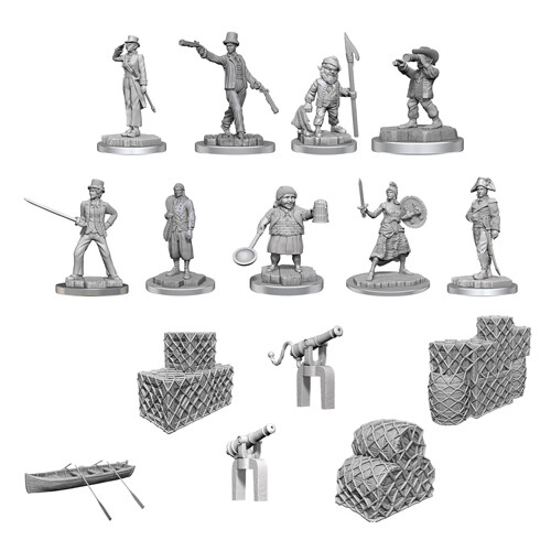 Фигурки Ship’S Crew Boxed Set: Wizkids Deep Cuts Unpainted Miniatures (W19)
Фигурки Ship’S Crew Boxed Set: Wizkids Deep Cuts Unpainted Miniatures (W19)