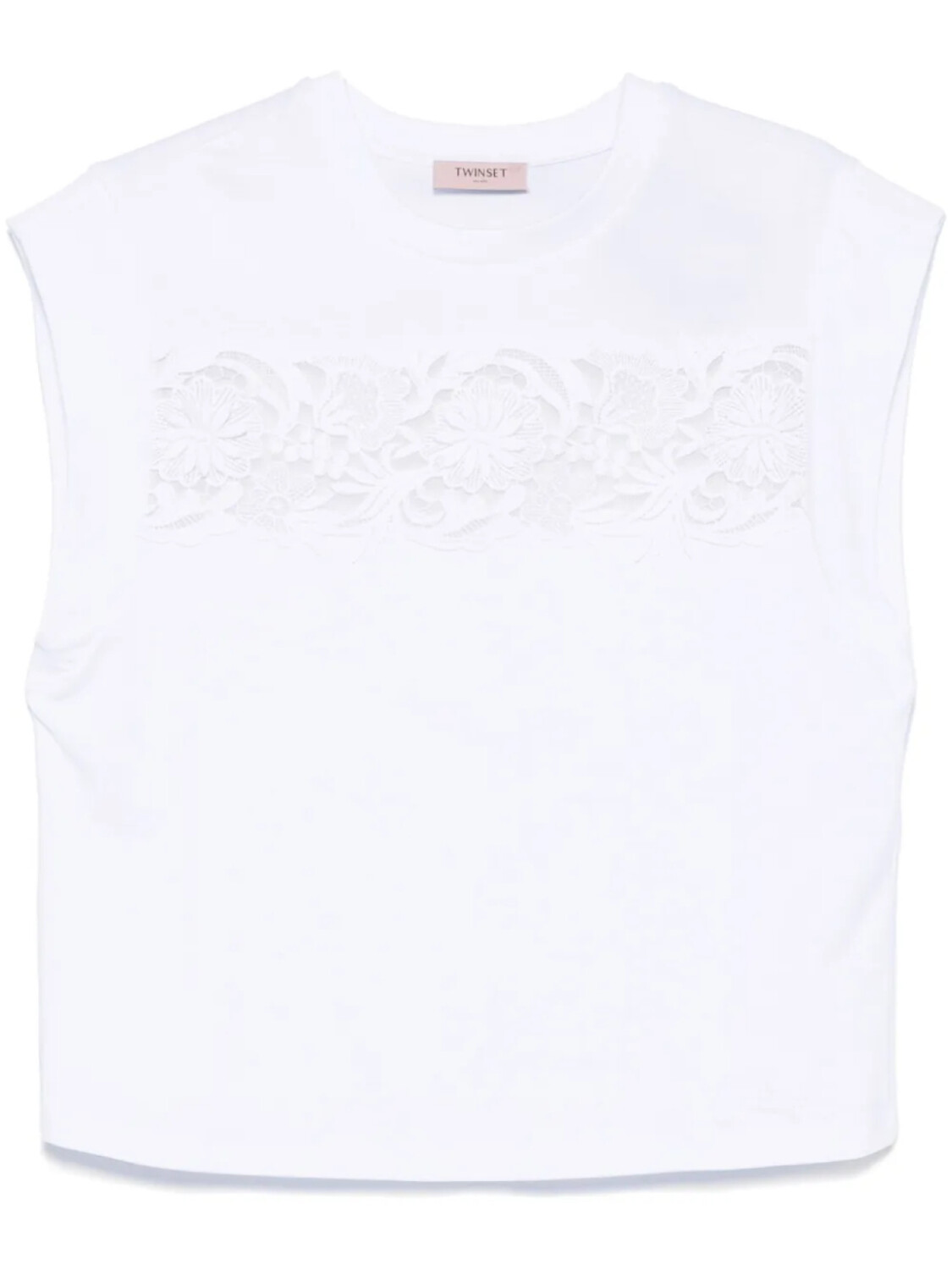 TWINSET кружевная футболка, белый
TWINSET кружевная футболка, белый