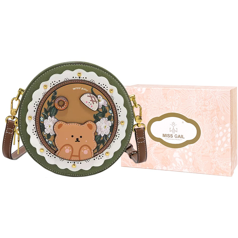 Женская сумка через плечо Miss Gail, Зеленый
Женская сумка через плечо Miss Gail, Зеленый