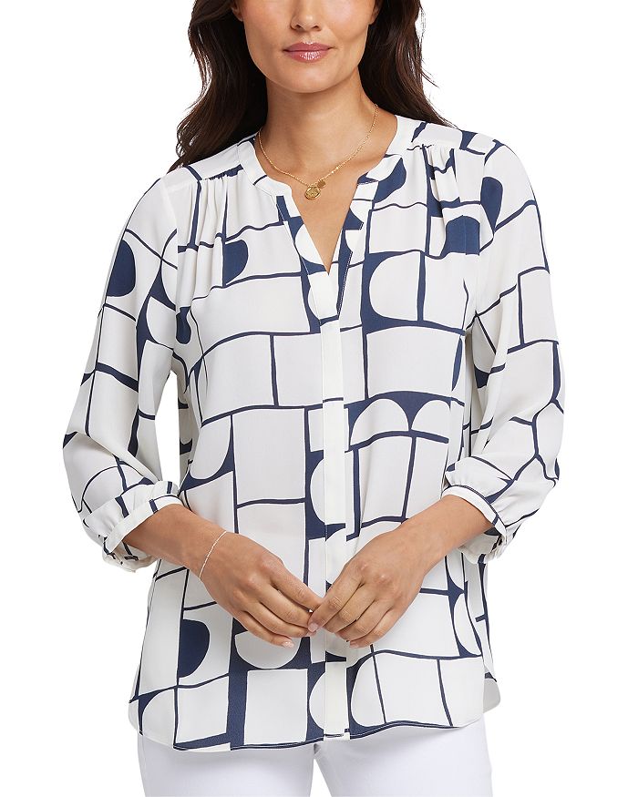 Блузка с защипами NYDJ, белый
Блузка с защипами NYDJ, белый