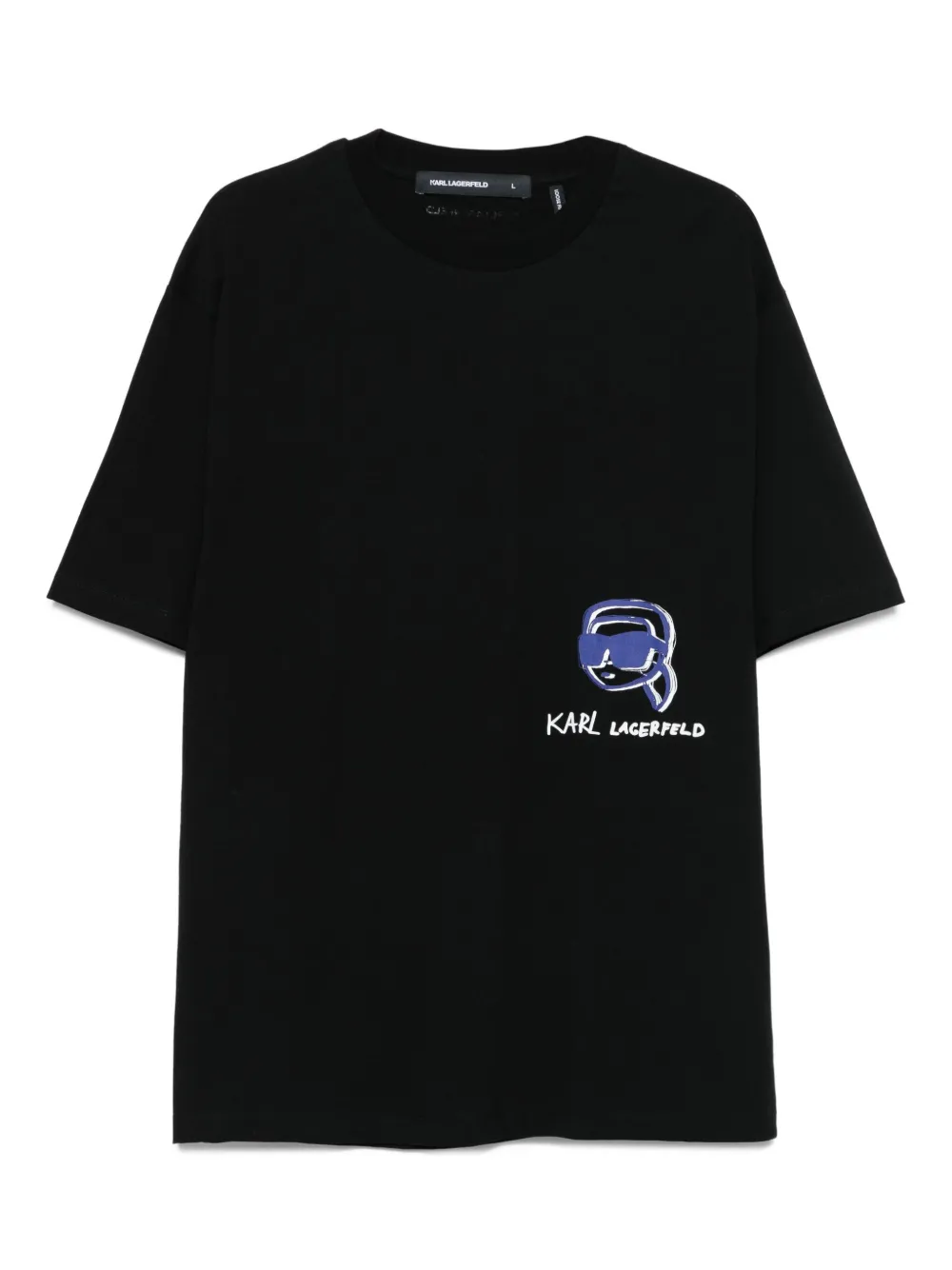 Футболка с графичным принтом KARL LAGERFELD, черный
Футболка с графичным принтом KARL LAGERFELD, черный