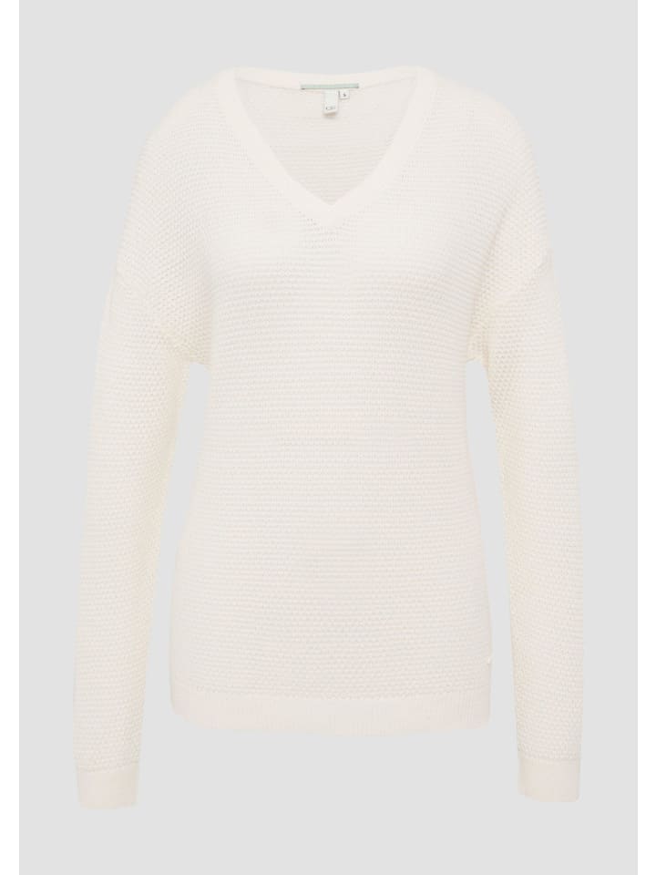 Вязаный свитер в цвете 0200_cream QS
Вязаный свитер в цвете 0200_cream QS