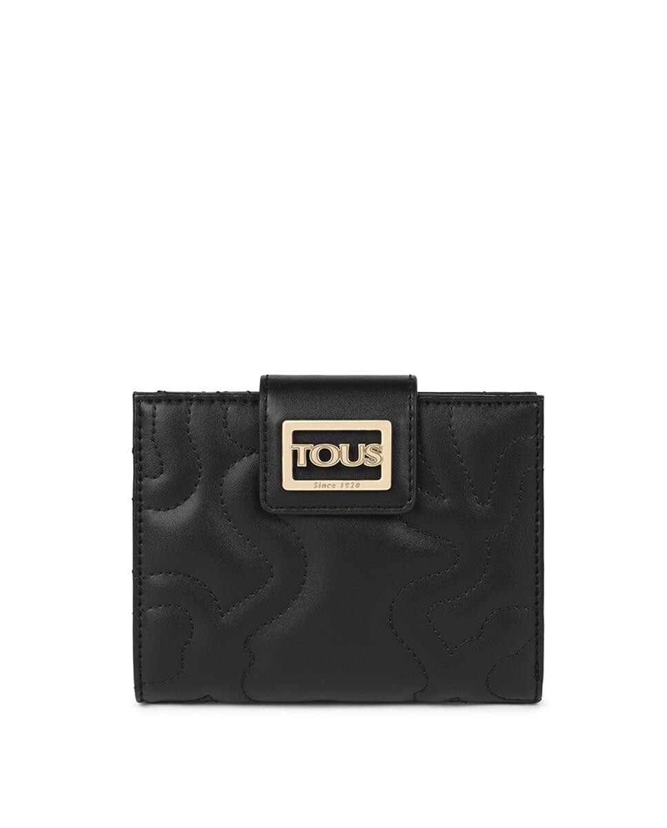 Женский стеганый кошелек среднего размера Kaos Dream черного цвета Tous, черный
Женский стеганый кошелек среднего размера Kaos Dream черного цвета Tous, черный