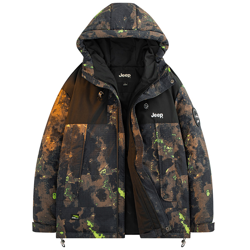 Jeep Унисекс пуховик, Green Camouflage
Jeep Унисекс пуховик, Green Camouflage