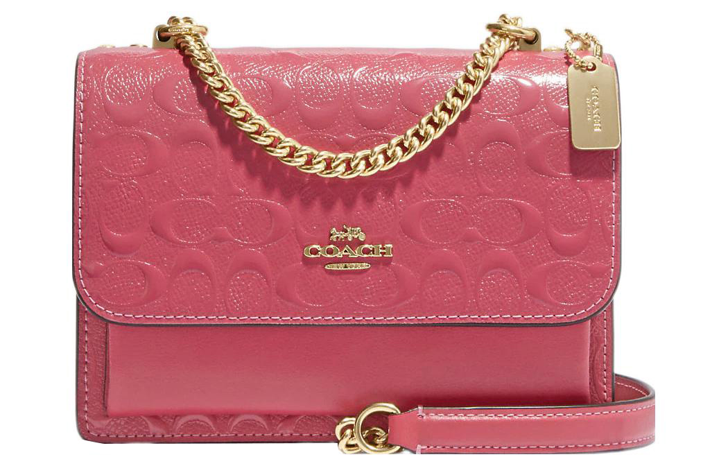 Кожаный мессенджер Klare через плечо маленький размер женский розовый COACH
Кожаный мессенджер Klare через плечо маленький размер женский розовый COACH